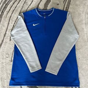 Nike Men’s Football Dri-FIT 1/2 Zip Long Sleeve Top Shirt